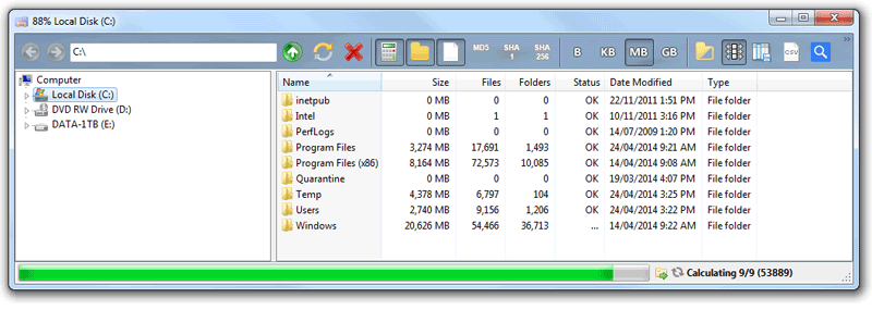 Windows explorer file size incorrect Windows explorer file size incorrect